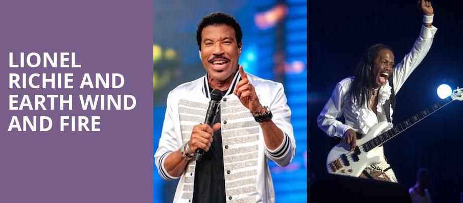 Lionel Richie and Earth Wind and Fire, Thompson Boling Arena, Knoxville