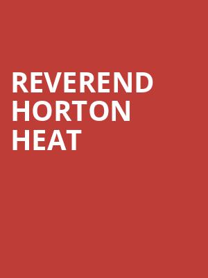 Reverend Horton Heat, The Concourse, Knoxville