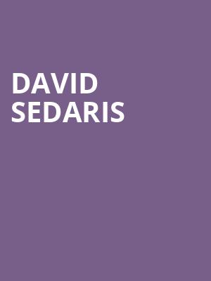 David Sedaris, Bijou Theatre, Knoxville