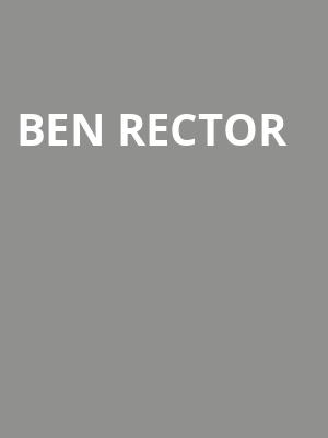 Ben Rector, Tennessee Theatre, Knoxville