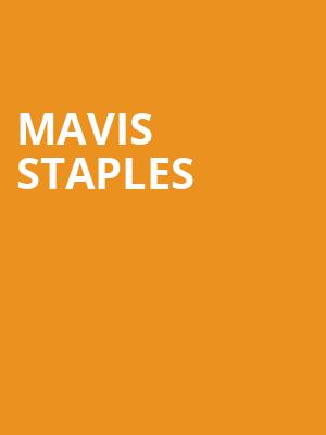 Mavis Staples, Bijou Theatre, Knoxville