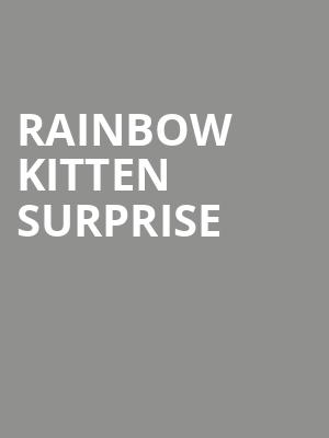 Rainbow Kitten Surprise Poster