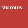 Ben Folds, Tennessee Theatre, Knoxville